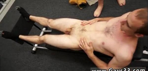  Hunks with abnormally thick cocks and only gay man blowjob himself